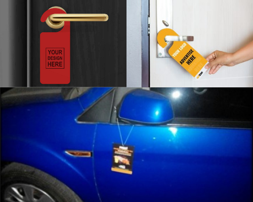 Door & car tagg 500x400
