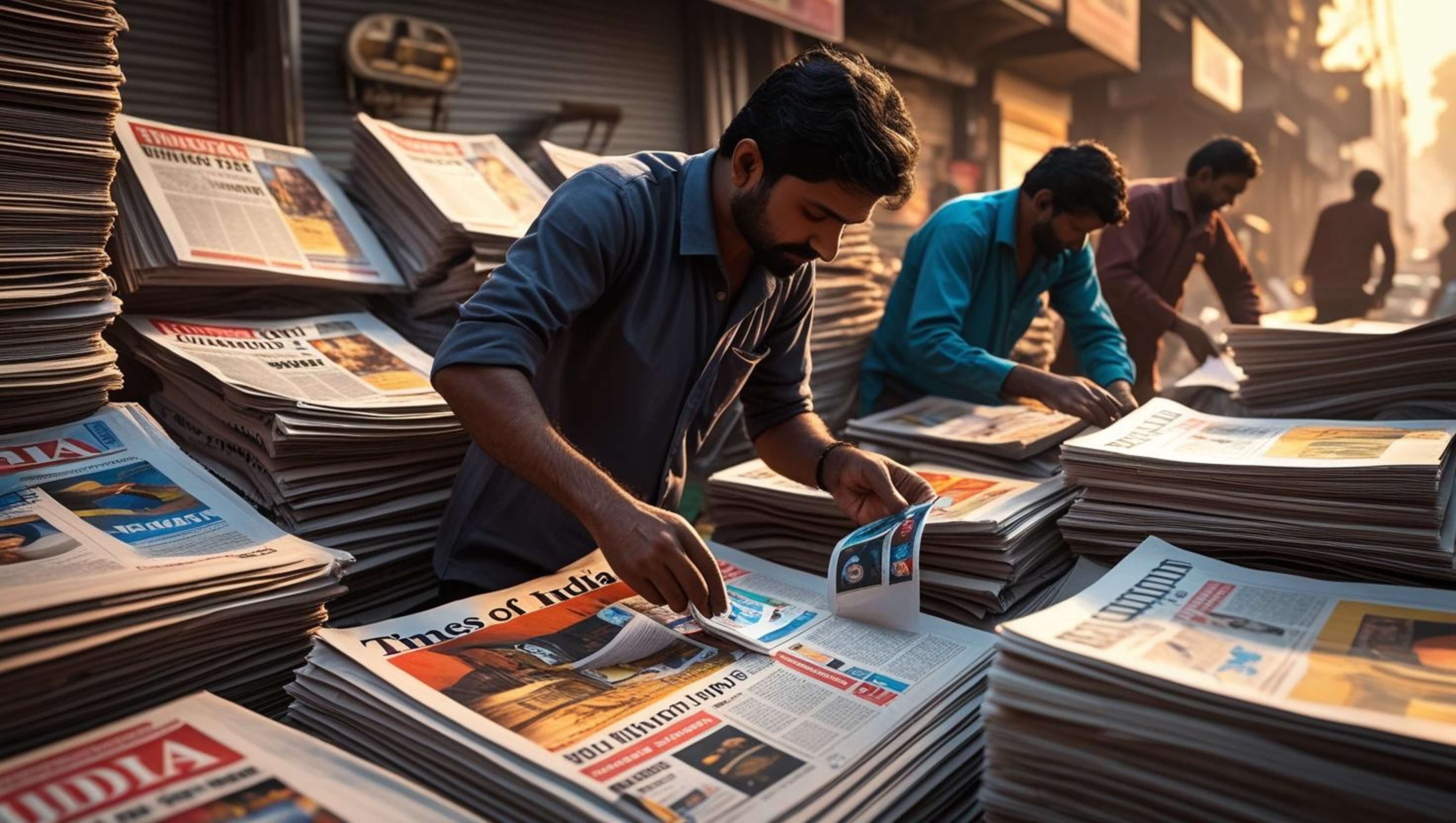 Newspaper Inserts - Professional advertising services by Pinnacles Advertising Mumbai